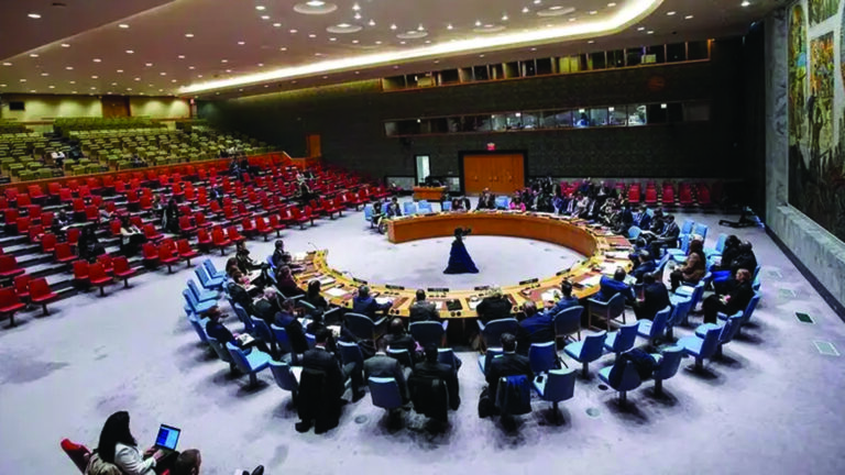 نشست پیشروی سازمان ملل